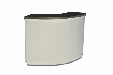 Picture of Small curved reception desk
