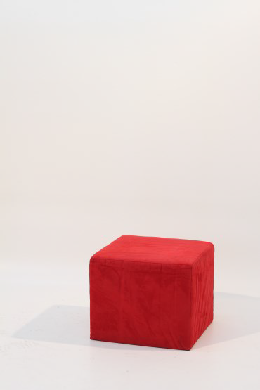 Picture of Red pouffe
