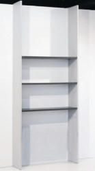 Picture of three-shelf rack
