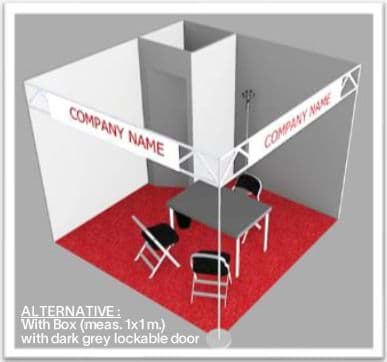 Picture of STAND PREALLESTITO 3x3 BASIC (with box)
